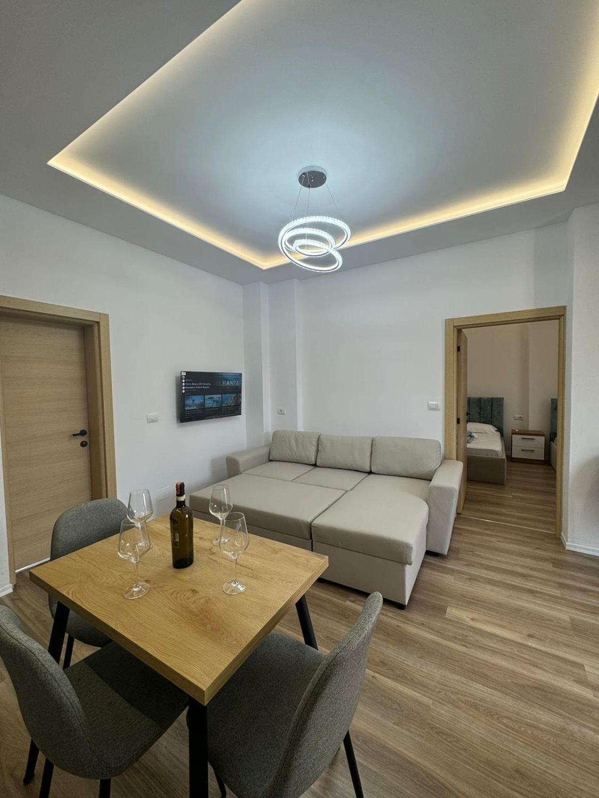 Vila Golden Sand Ksamil Bagian luar foto